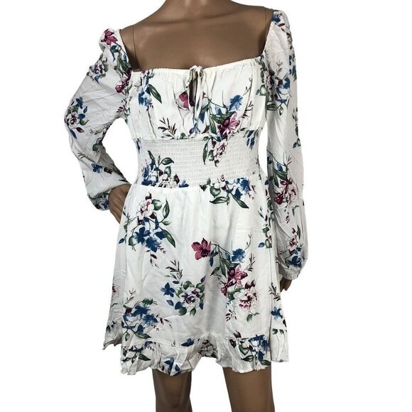 Urban Outfitters Dresses & Skirts - NWT Urban Outfitters Floral Print Mini Dress Long Sleeve A-Line Skater Dress L‎